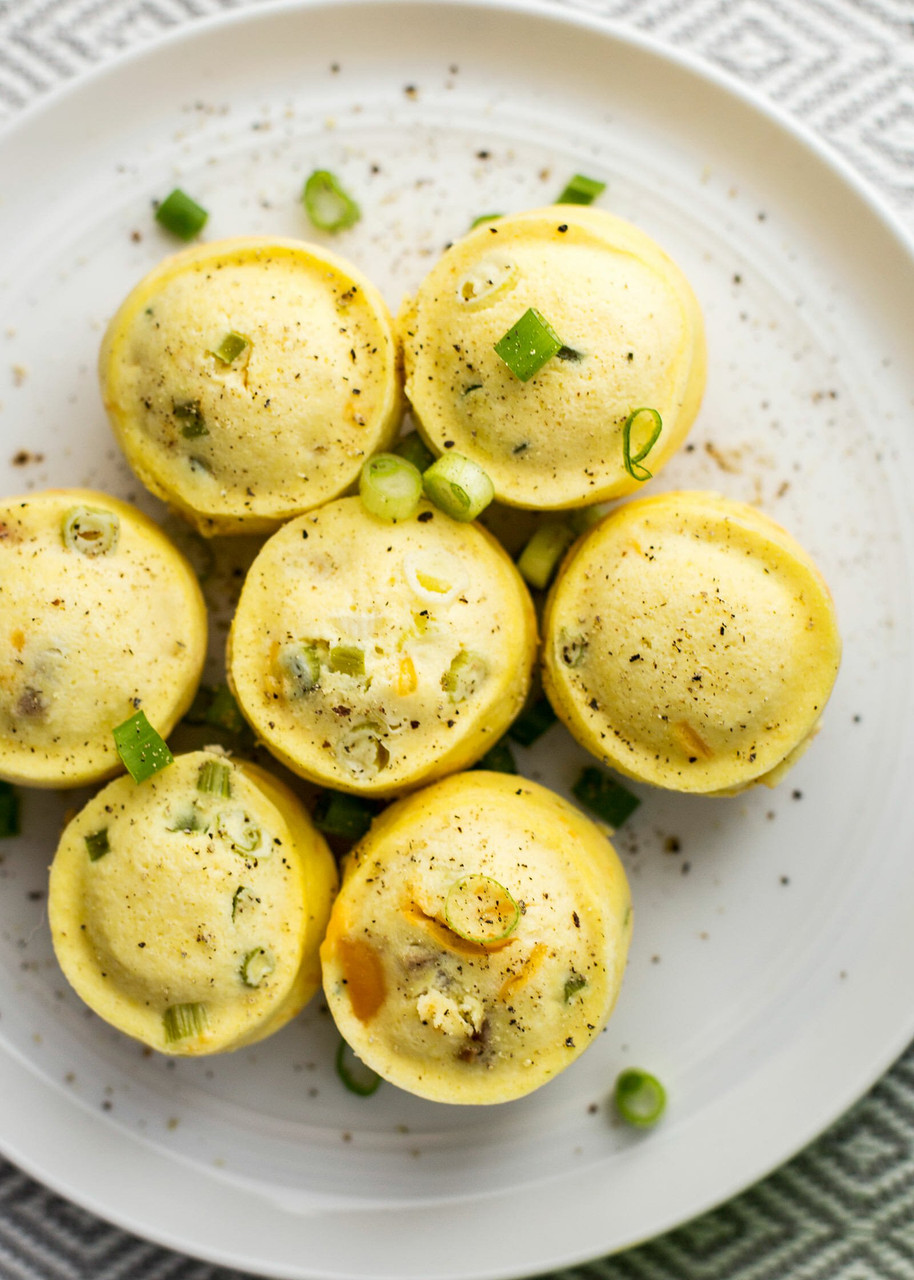 SousVide Egg Bite Spinach & Feta