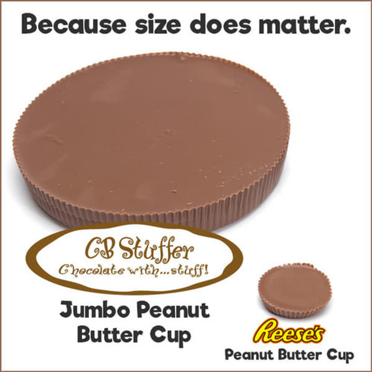 CB Stuffer Gourmet Milk Chocolate M&M Giant Peanut Butter Cup