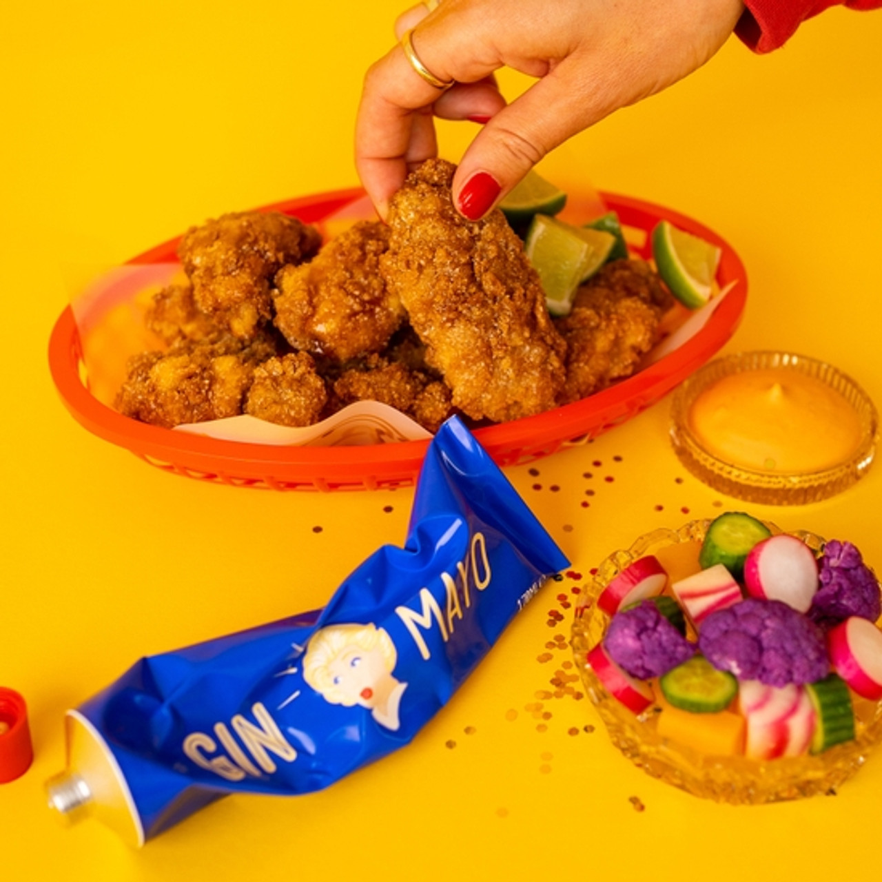 Gin Mayo & Gin Chup Mayonnaise & Ketchup