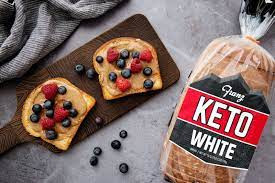White Keto Bread Zero NET Carbs 2 Loaf Pack Franz