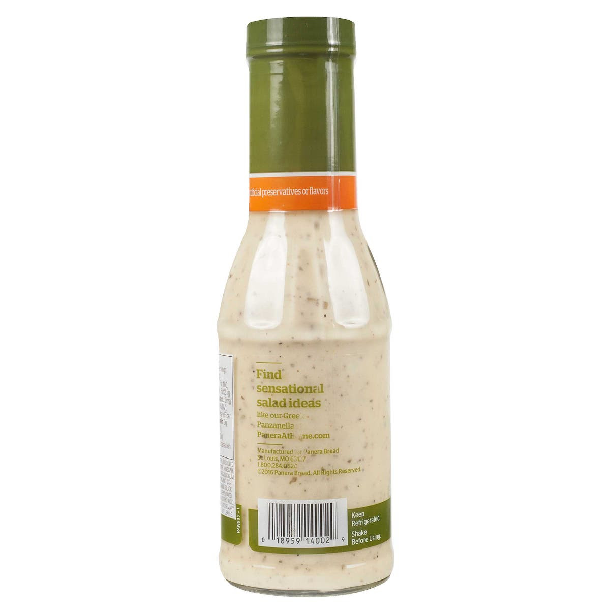 Panera Greek Salad Dressing, 12 Oz 6 per case
