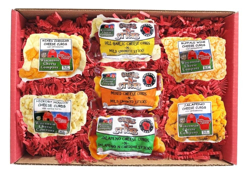 Wisconsin Cheese Curds Variety Gift Collection