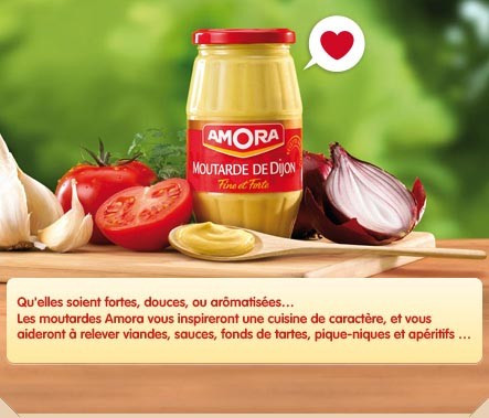Amora Dijon Mustard - Gluten Free