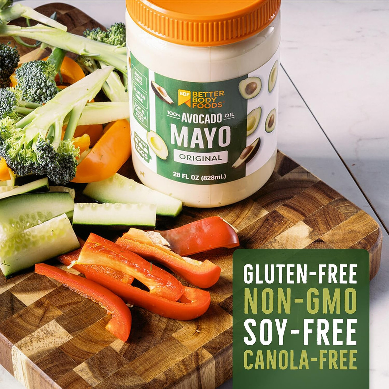 Better Body Foods Avocado Oil Mayonnaise Gluten Free