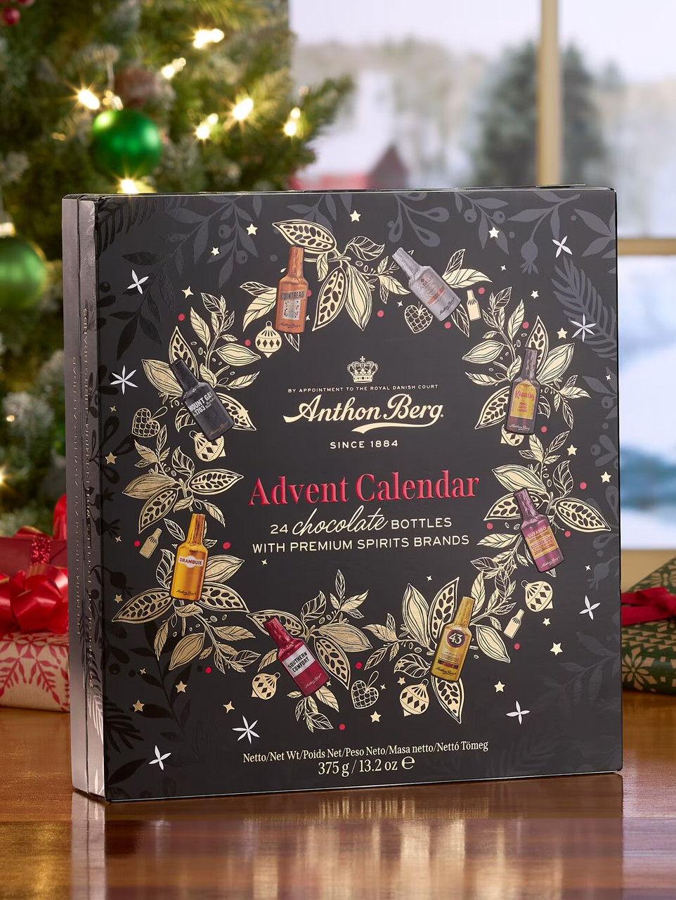 Anthon BergAdvent Calendar With Liquor Chocolate Bottles