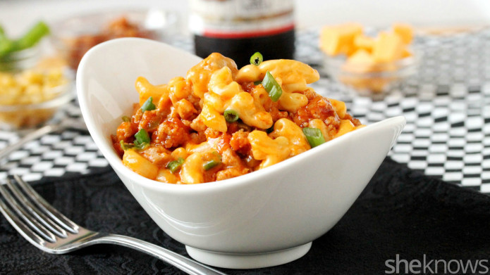 Sloppy Joe Macaroni and Cheese