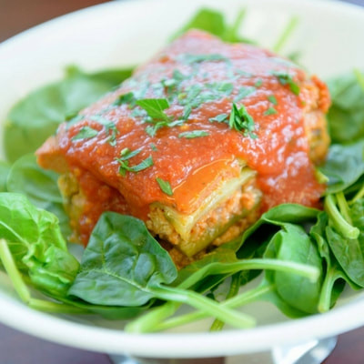 Gluten Free Vegan Lasagna