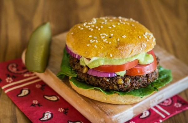 Lentil Quinoa Veggie Burgers