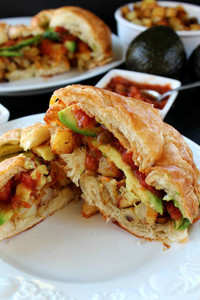 Santa Fe Breakfast Croissants Santa Fe Breakfast Croissants