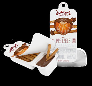 CHOCOLATE HAZELNUT BUTTER + PRETZELS - 6-Pack (6 x 1.3 oz. snack pack) CHOCOLATE HAZELNUT BUTTER + PRETZELS - 6-Pack (6 x 1.3 oz. snack pack)