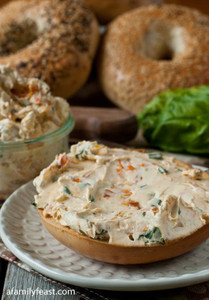 Sundried Tomato and Basil Cream Cheese Spread Sundried Tomato and Basil Cream Cheese Spread
