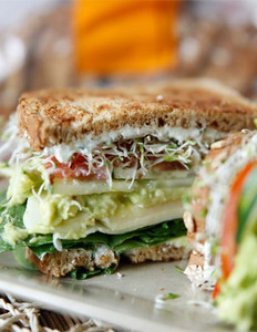 Loaded Veggie Sandwich Loaded Veggie Sandwich