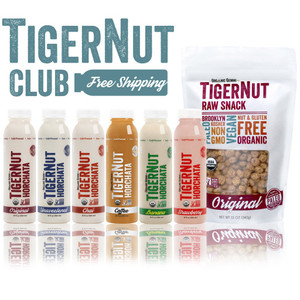 Organic Gemini TIGERNUT CLUB • 12 Bottles of Horchata, Tigernut Snacks Organic Gemini TIGERNUT CLUB • 12 Bottles of Horchata, Tigernut Snacks