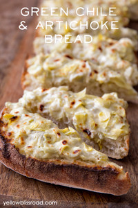 Green Chile & Artichoke Bruschetta Bread Green Chile & Artichoke Bruschetta Bread