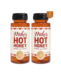 Mike's Hot Honey Bottle, 10 oz - Gluten Free, Kosher, Paleo - Pack of 2 Mike's Hot Honey Bottle, 10 oz - Gluten Free, Kosher, Paleo - Pack of 2