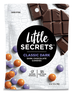 Little Secrets 5 oz Candies, 4 Pack (Classic Dark Chocolate) Little Secrets 5 oz Candies, 4 Pack (Classic Dark Chocolate)