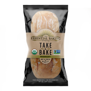 Take & Bake Rosemary Bread - Certified Organic , Non-GMO - No Preservatives, Only 5 Ingredients, Freshness Seal Take & Bake Rosemary Bread - Certified Organic , Non-GMO - No Preservatives, Only 5 Ingredients, Freshness Seal
