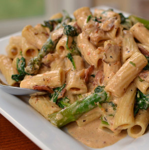 Bacon Asparagus Cajun Pasta Bacon Asparagus Cajun Pasta