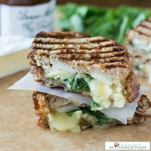 Brie, Fig & Pear Panini Brie, Fig & Pear Panini