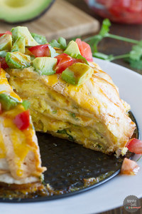 Breakfast Tortilla Stack Breakfast Tortilla Stack