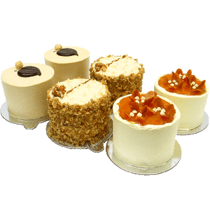 Ooh La La Mini Cake Sampler - Six Included Ooh La La Mini Cake Sampler - Six Included