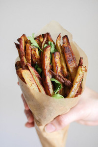 Sweet Potato Fries w/ Bacon Jam Sweet Potato Fries w/ Bacon Jam