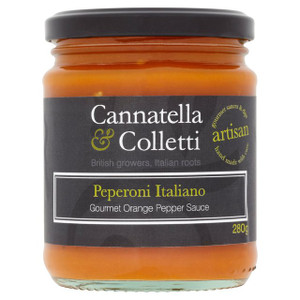 Sweet Orange Pepper Sauce - Cannatella & Colletti Sweet Orange Pepper Sauce - Cannatella & Colletti