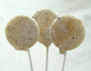 Vanilla Latte Lollipops - 7 Included Vanilla Latte Lollipops - 7 Included