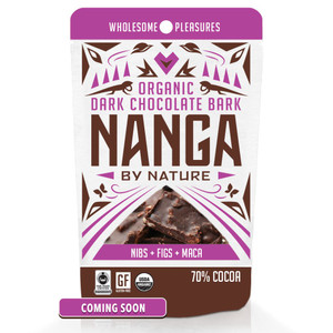 Nibs Figs Maca Organic Dark Chocolate Bark / 12 Pack Nibs Figs Maca Organic Dark Chocolate Bark / 12 Pack