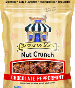 Chocolate Peppermint Nut Crunch Snack