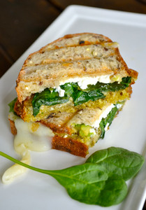 Avocado & Goat Cheese Grilled Cheese Avocado & Goat Cheese Grilled Cheese