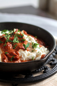 Roasted Red Pepper Baked Ricotta Roasted Red Pepper Baked Ricotta