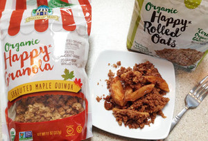 Organic Happy Granola Sprouted Maple Quinoa Organic Happy Granola Sprouted Maple Quinoa