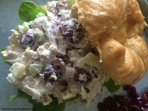 Rotisserie Chicken Salad Croissant Sandwiches Rotisserie Chicken Salad Croissant Sandwiches