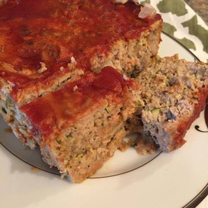 Savory Zucchini Turkey Meatloaf Savory Zucchini Turkey Meatloaf