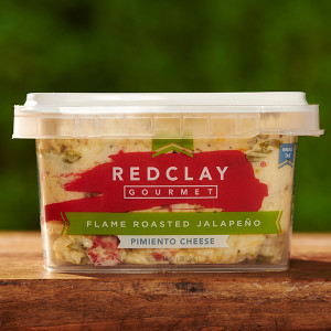 Red Clay Gourmet Flame Roasted Jalapeno Pimento Cheese Red Clay Gourmet Flame Roasted Jalapeno Pimento Cheese