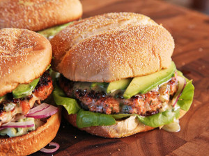 Norwegian Salmon Burgers - 10 lbs,  4oz each Norwegian Salmon Burgers - 10 lbs,  4oz each