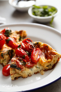 Caprese Frittata Caprese Frittata