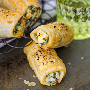FETA RICOTTA SPINACH ROLLS FETA RICOTTA SPINACH ROLLS