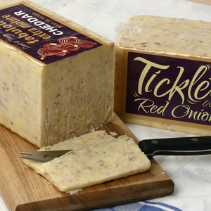 Tickler Cheddar with Red Onions 7.5 oz Tickler Cheddar with Red Onions 7.5 oz
