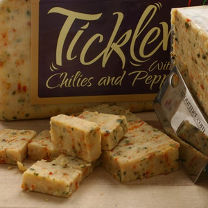 Tickler Cheddar with Chilies and Peppers 7.5 oz Tickler Cheddar with Chilies and Peppers 7.5 oz