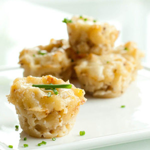 Truffled Mac & Cheese Bites - 50 pieces per tray Truffled Mac & Cheese Bites - 50 pieces per tray