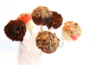 Gourmet Cheesecake Pop Assortment - 50 pieces per tray Gourmet Cheesecake Pop Assortment - 50 pieces per tray