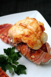 Stuffed Maine Lobster Tails, Two Stuffed Maine Lobster Tails, Two