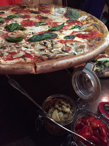 Coal Oven Mushroom with White Truffle Oil 10" Pizza Pie - 2 pizza pies Coal Oven Mushroom with White Truffle Oil 10" Pizza Pie - 2 pizza pies