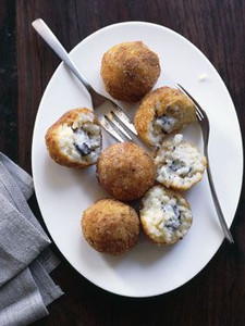 Wild Mushroom & Black Truffle Arancini - 50 pieces per tray Wild Mushroom & Black Truffle Arancini - 50 pieces per tray