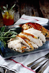 Maple Bourbon Glazed Turkey Breast Maple Bourbon Glazed Turkey Breast
