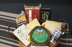 A Basket of Cheese Favorites A Basket of Cheese Favorites