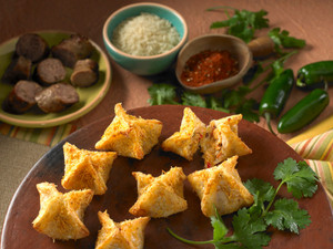 Adobe Chicken in a Beggar's Purse - 50 pieces per tray Adobe Chicken in a Beggar's Purse - 50 pieces per tray
