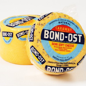Bondost Cheese "Farmer's Cheese" Wheel - Plain or Caraway Bondost Cheese "Farmer's Cheese" Wheel - Plain or Caraway
